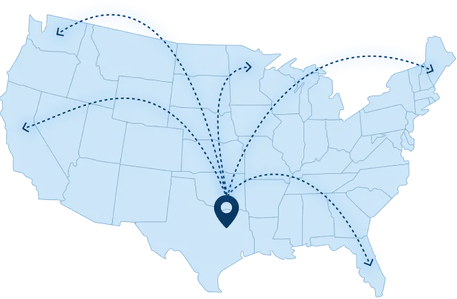 Location and Service Map