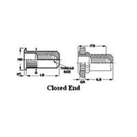 Sherex CAK3 Series – #CAK3-470-2.0 – Rivet Nut – Aluminum