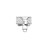Gesipa Countersunk Head Bulb-tite Rivet (set diagram)