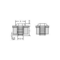 01189-02808 Avtronic Rivet Dome Head, Aluminum, 2.8mm Dia.
