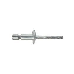 BALVA-06-04  Aluminum Large Flange  Monobolt Rivet, 3/16″ Dia.