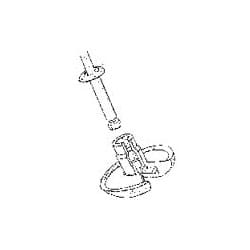 T- Nut, 5/16-18″ x 7/16″, Barbed, Grey