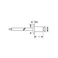 GSMD44ADP Peel Rivet, 1/8″ Dia.