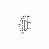 C6L90-U6-6C6L90 Flush Head Huck Bolt3/16″ Dia.