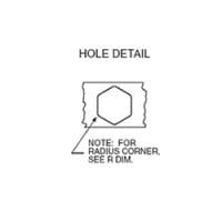 M10x1.5 ISO, A-H Series , Grip: 3.8-7.90, Aluminum, Part #A4101538