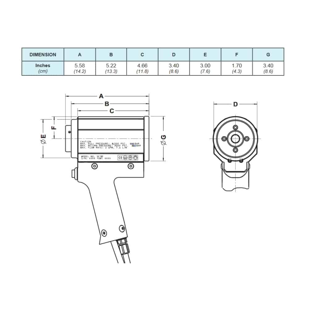 Huck SF32 / SF32L Bobtail Tool