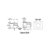 Sherex Rivet CAH2 SERIES – #CAH2-580-3.3 – Thread Size: #M5x0.8 ISO
