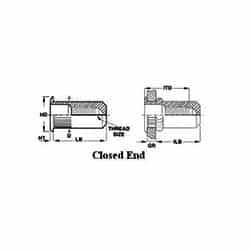 Sherex CAL Series – #CAL1-5013-200 – Rivet Nut – Stainless