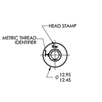 Sherex CPB Series – #CPB2-580-8.1 – Rivet Nut – Steel