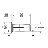 Sherex CPB Series – #CPB2-1024-175 – Rivet Nut – Steel